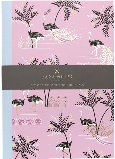 Sara Miller Savannah Set of 2 Composition Journals