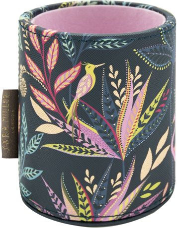 Sara Miller Savannah Pen/Pencil Holder NVY