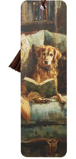 Classic Dog Reading Bookmark