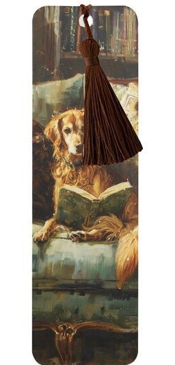 Classic Dog Reading Bookmark