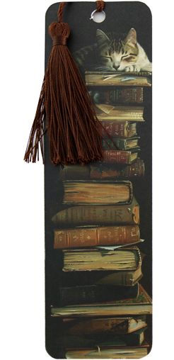 Classic Cat Sleeping Bookmark