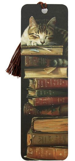 Classic Cat Sleeping Bookmark