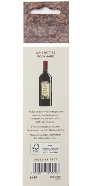Wine Club Bookmark