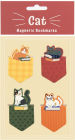 Meow: Set of 4 Magnetic Bookmarks