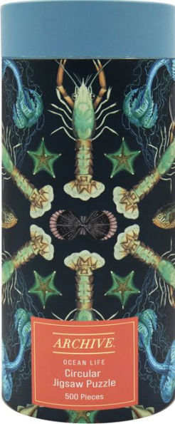 Archive Oceans 500pc Circular Jigsaw Puzzle