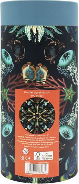 Archive Oceans 500pc Circular Jigsaw Puzzle