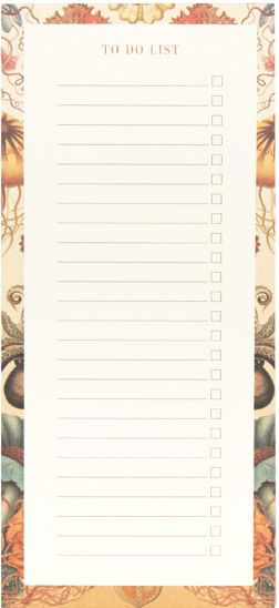 Archive Oceans List and Memo Pads