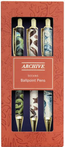 Title: Archive Oceans Set of 3 Pens