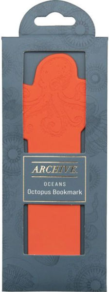 Archive Oceans Octopus Faux Leather Bookmark