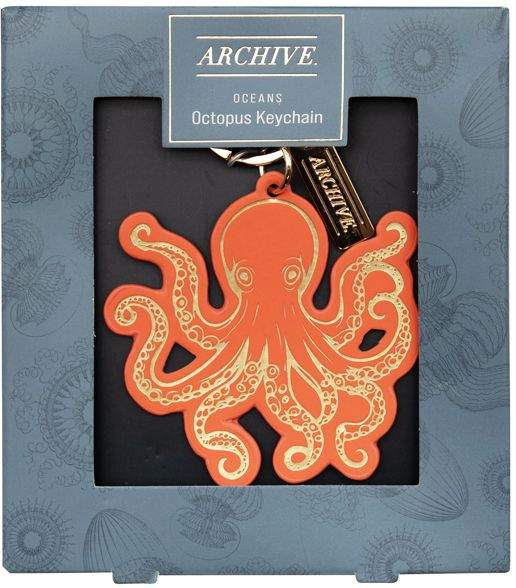 Archive Oceans Octopus Keyring