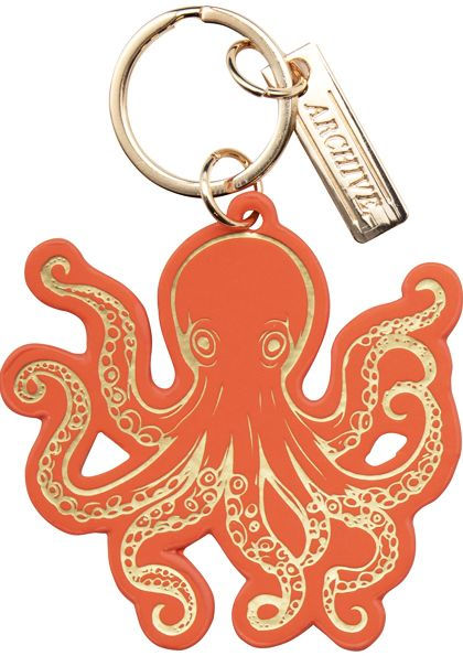 Archive Oceans Octopus Keyring