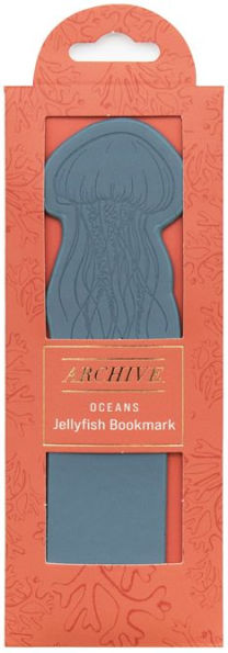 Archive Oceans Jellyfish Faux Leather Bookmark
