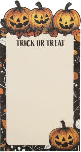 Title: Trick or Treat Memo Pad