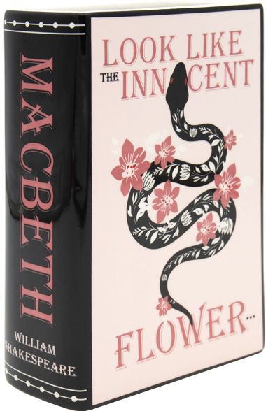 Macbeth Book Vase