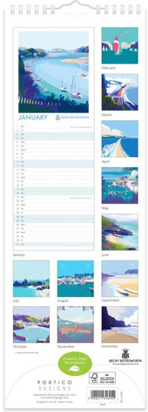 2026 Becky Bettesworth Slim Calendar