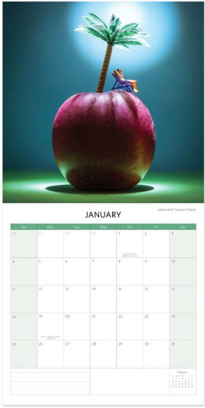 2026 David Gilliver - Small World - SQ Calendar