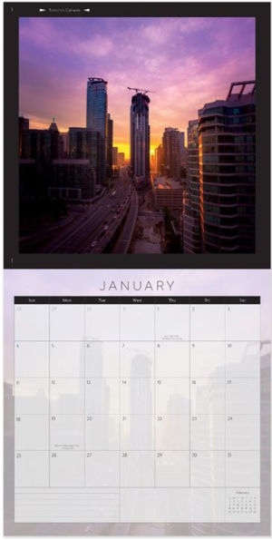 2026 Beautiful Cities SQ Calendar