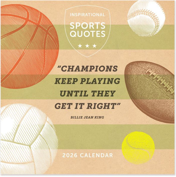 2026 Sports Quotes SQ Calendar