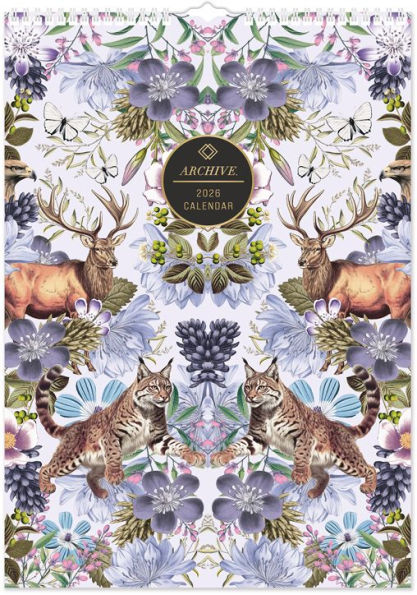 2026 William Morris A3 Trend Calendar