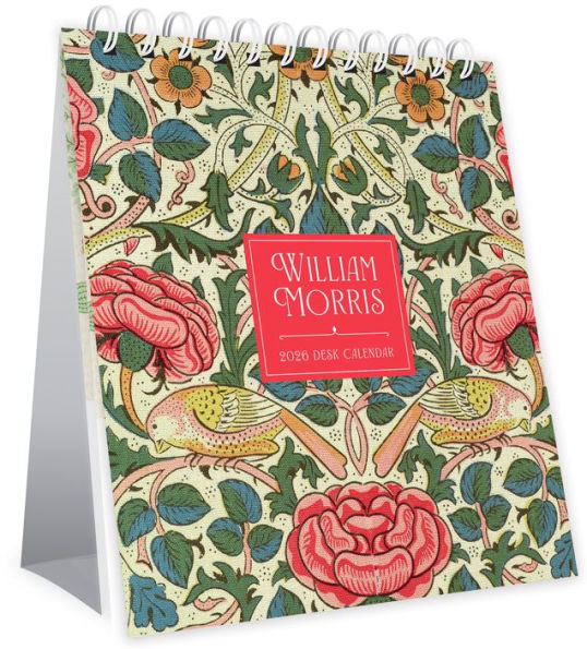 2026 William Morris Desk Calendar