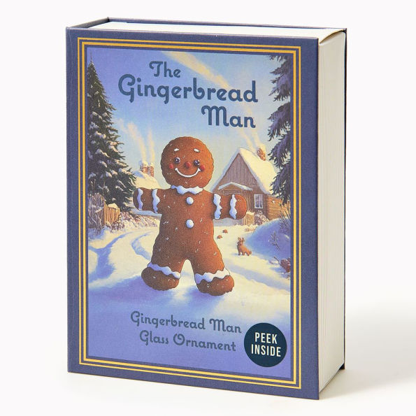 Gingerbread Man Boxed Ornament