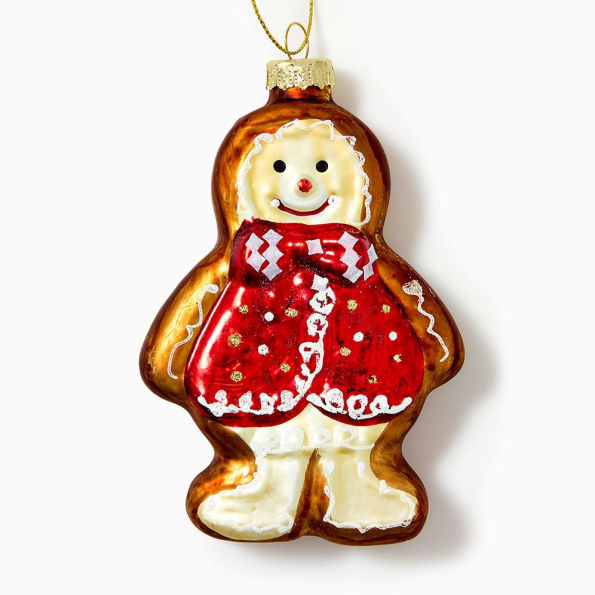 Gingerbread Man Boxed Ornament