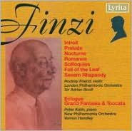 Finzi: Nocturne; Severn Rhapsody; Eclogue; etc