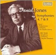 Daniel Jones: Symphonies Nos. 4, 7, 8