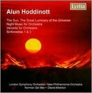 Alun Hoddinott: Variants; Night Music; Sinfoniettas 1 & 3; The Sun