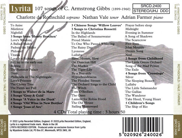 C. Armstrong Gibbs: The Songs