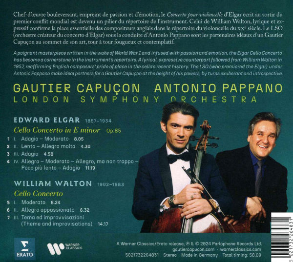 Elgar, Walton: Cello Concerto