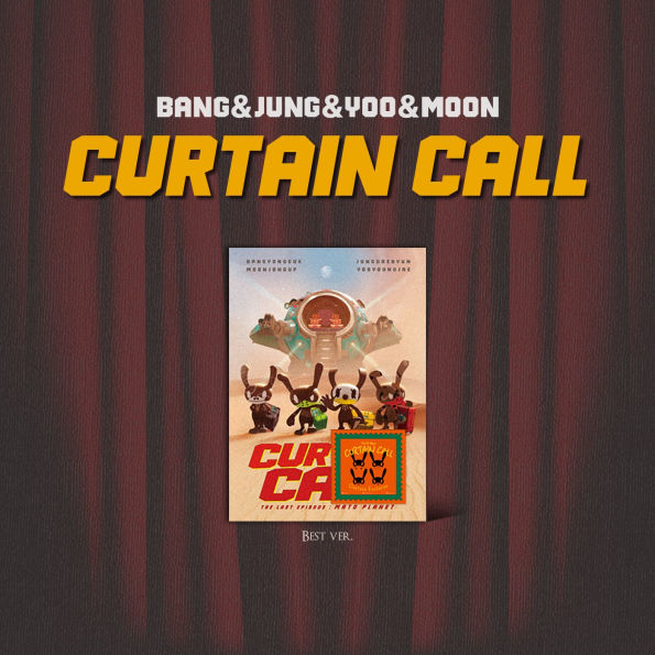 ★サインCD◆BANG&JUNG&YOO&MOON◆CURTAIN CALL BANG&JUNG&YOO&MOON B.A.P 1st Album [CURTAIN CALL] CD+Book+3p