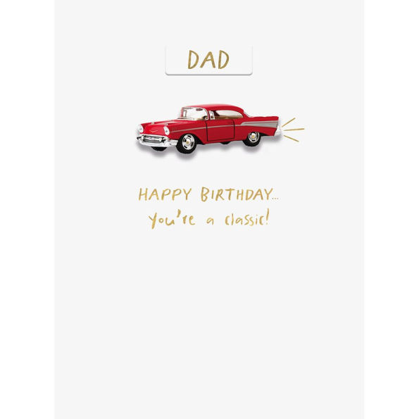 Classic Dad Birthday Card