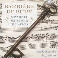 Barri¿¿re, De Bury: Sonates et Suites pour le Clavecin