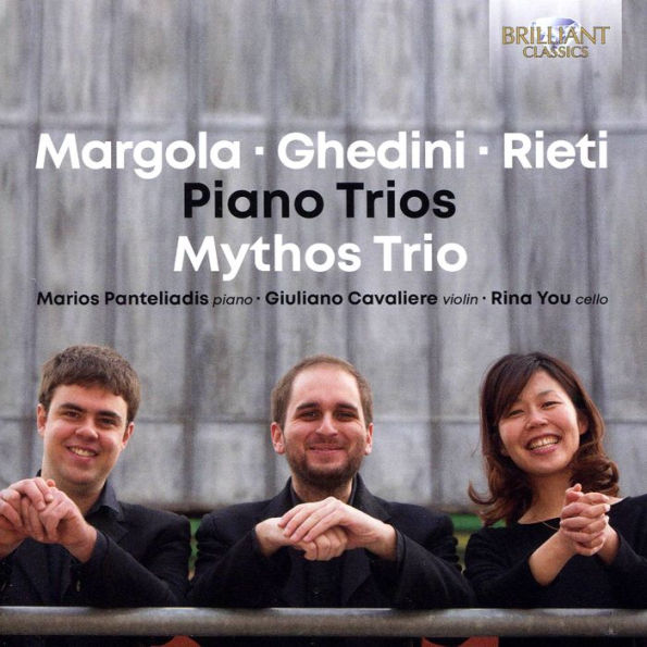 Margola, Ghedini, Rieti: Piano Trios