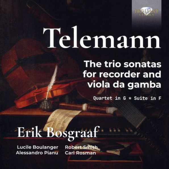 Telemann: The Trio Sonatas for Recorder and Viola da Gamba