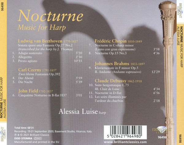 Nocturne: Music for Harp