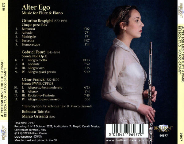 Alter Ego: Music for Flute & Piano