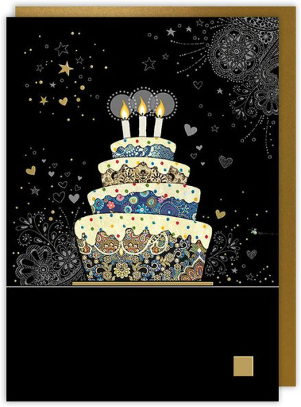 Deco Cake Birthday Greeting Card