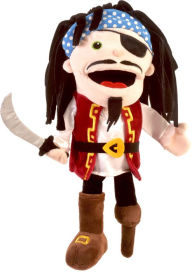 Title: Moving Mouth Pirate Hand Puppet