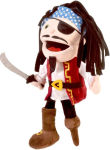 Alternative view 5 of Moving Mouth Pirate Hand Puppet