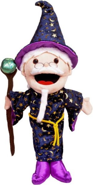 Moving Mouth Wizard Hand Puppet