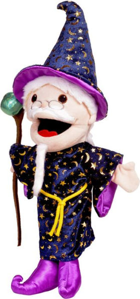 Moving Mouth Wizard Hand Puppet