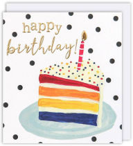 Cake Slice Birthday Greeting Card