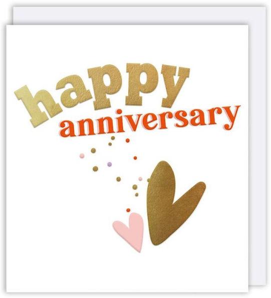 Heart Anniversary Greeting Card