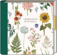 Title: Botanical Address and Birthday Book