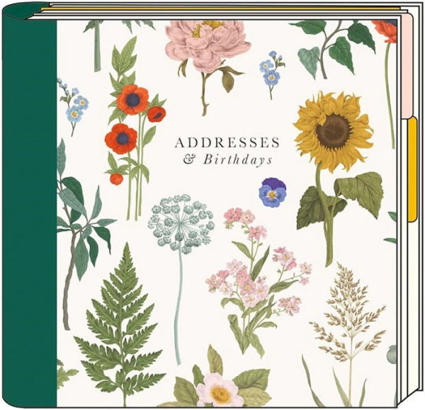 Botanical Address and Birthday Book