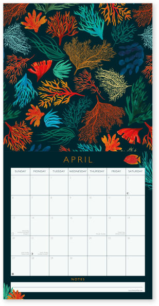 2025 UNDER THE SEA WALL CALENDAR