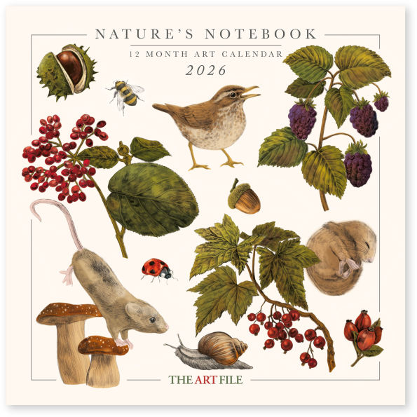 2026 NATURE'S POCKETBOOK WALL CALENDAR