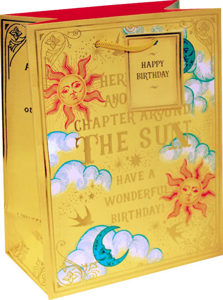 Sun Book Gift Bag, Medium